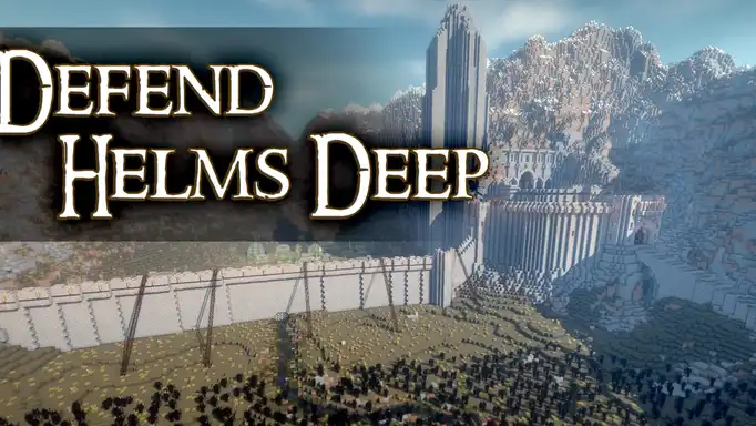 Карта Defend Helm's Deep для Майнкрафт