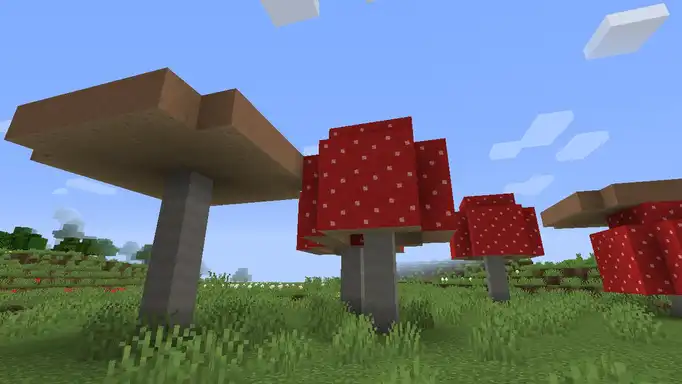 Как вырастить гигантский гриб в Майнкрафте