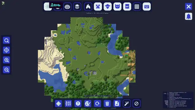 JourneyMap (карта мира с радаром) для Майнкрафт